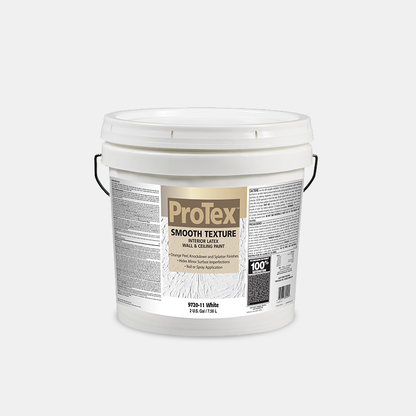 Protex™ 9720 Smooth Textured Interior Latex Wall And Ceiling Paint