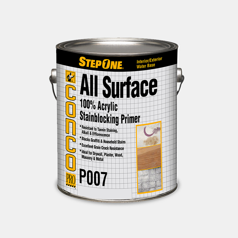 P007 Series All Surface 100% Acrylic Stainblocking Primer